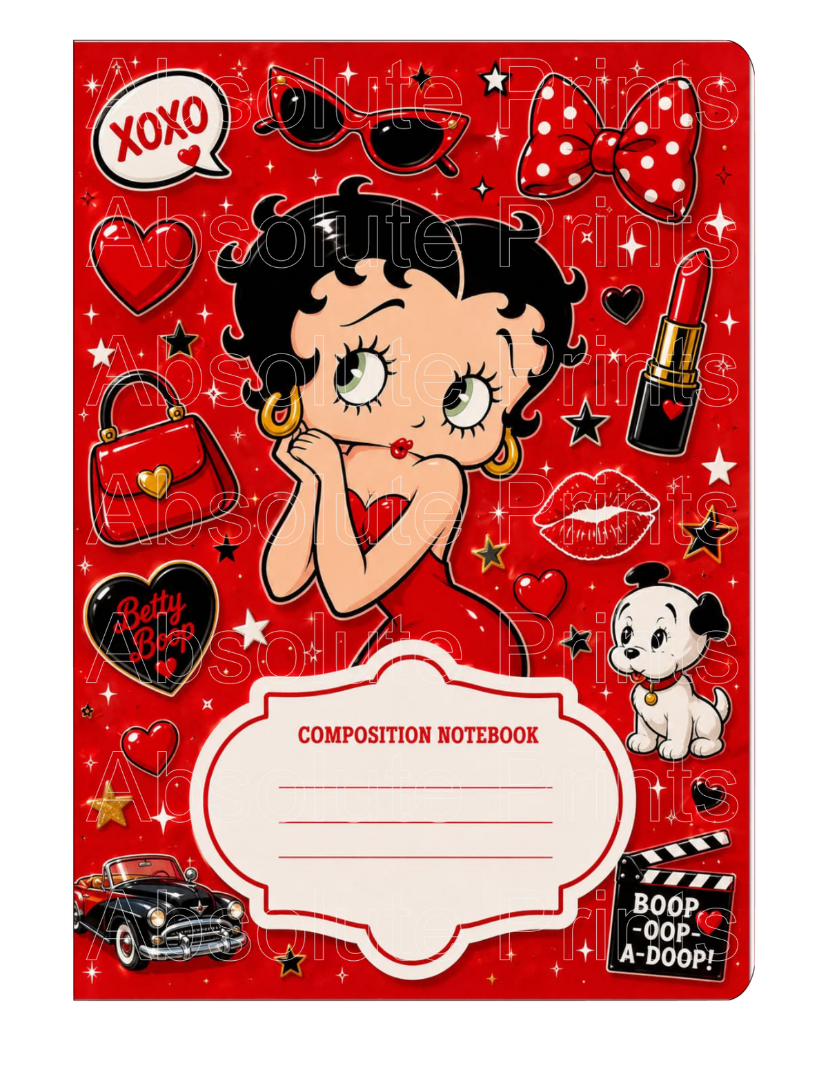 Betty Boop Notebook Cover